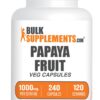 Frasco de Papaya Extract Capsulas