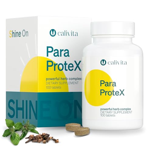 Version 1.0.0 Frasco ParaProteX limpieza intestinal natural 100 tabletas