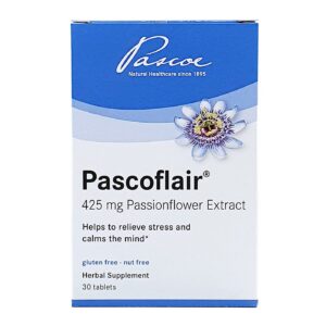 Version 1.0.0 Frasco Pascoflair extracto pasiflora 425 mg para dormir