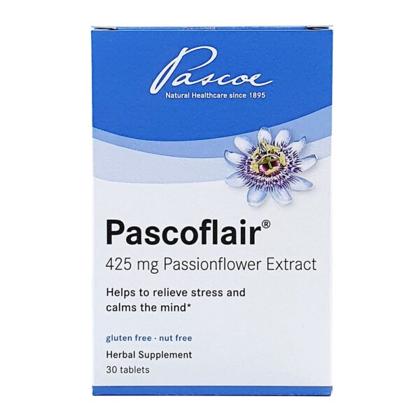 Frasco Pascoflair extracto pasiflora 425 mg para dormir