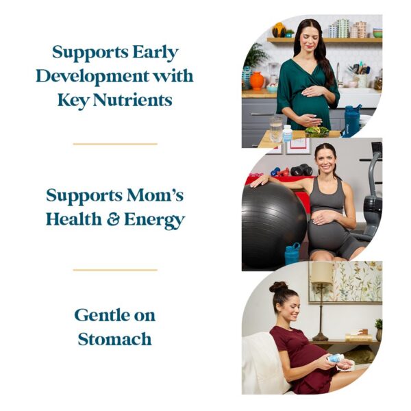 Version 1.0.0 Frasco Pattern Wellness Prenatal en vista lateral