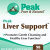 Frasco Peak Liver Support cardo mariano limpieza hepática
