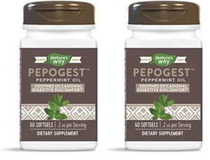 Version 1.0.0 Frasco Pepogest Nature's Way aceite de menta 60 cápsulas