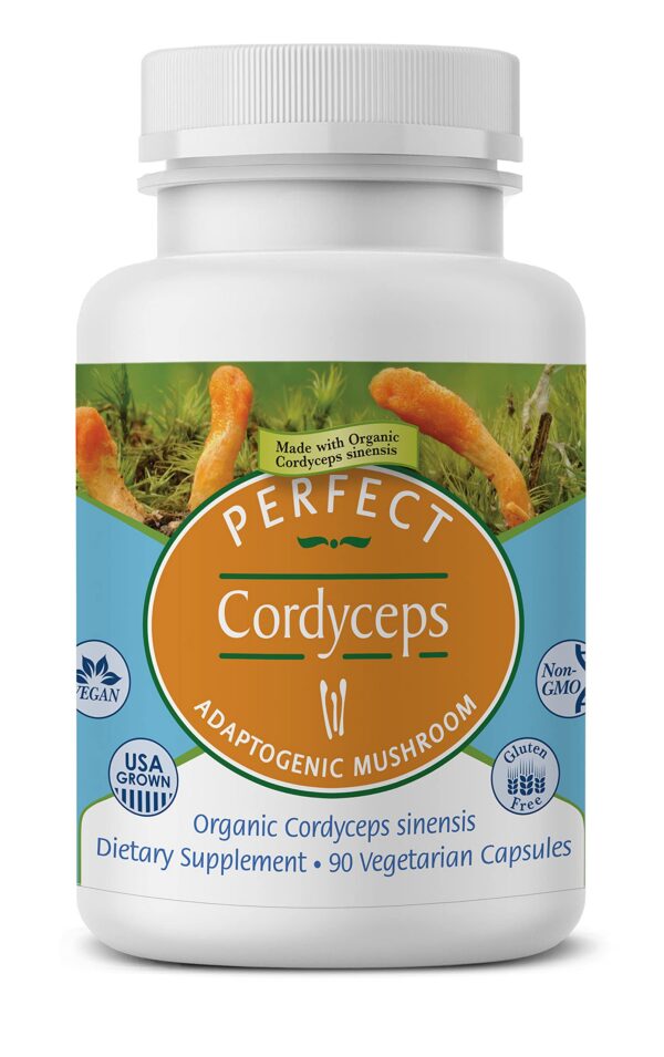 Version 1.0.0 frasco Perfect Supplements Perfect Cordyceps 90 cápsulas veganas
