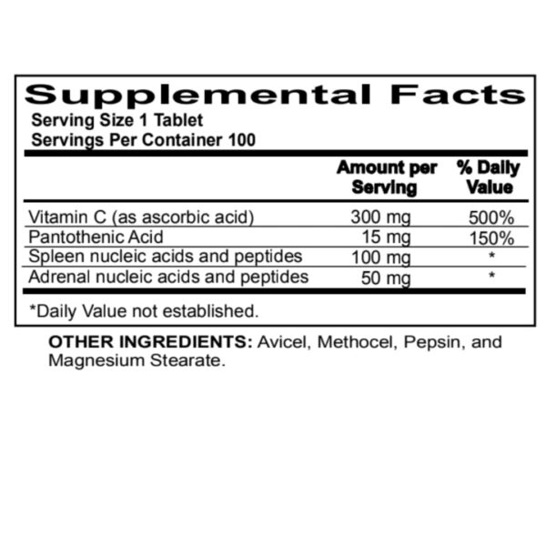 Frasco visto de perfil de Adrena Pan