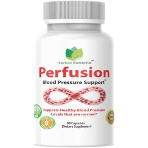 Frasco de Perfusion 90 cápsulas suplemento presión arterial