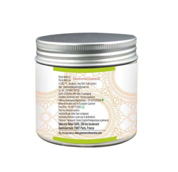 Frasco PET con polvo de canela de grado terapéutico