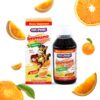 Frasco PHARMADEL GirafKids vitamina C sabor naranja para niños