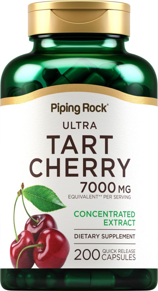 Version 1.0.0 Frasco Piping Rock Tart Cherry Extract Cápsulas
