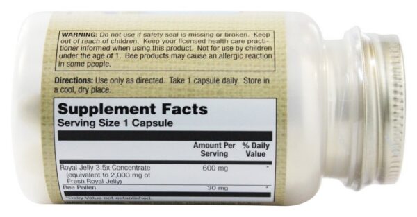 Frasco plástico Honey Gardens Jalea Real Premier 2000 mg