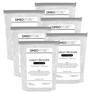 Version 1.0.0 Frasco de polvo de benzoato de sodio