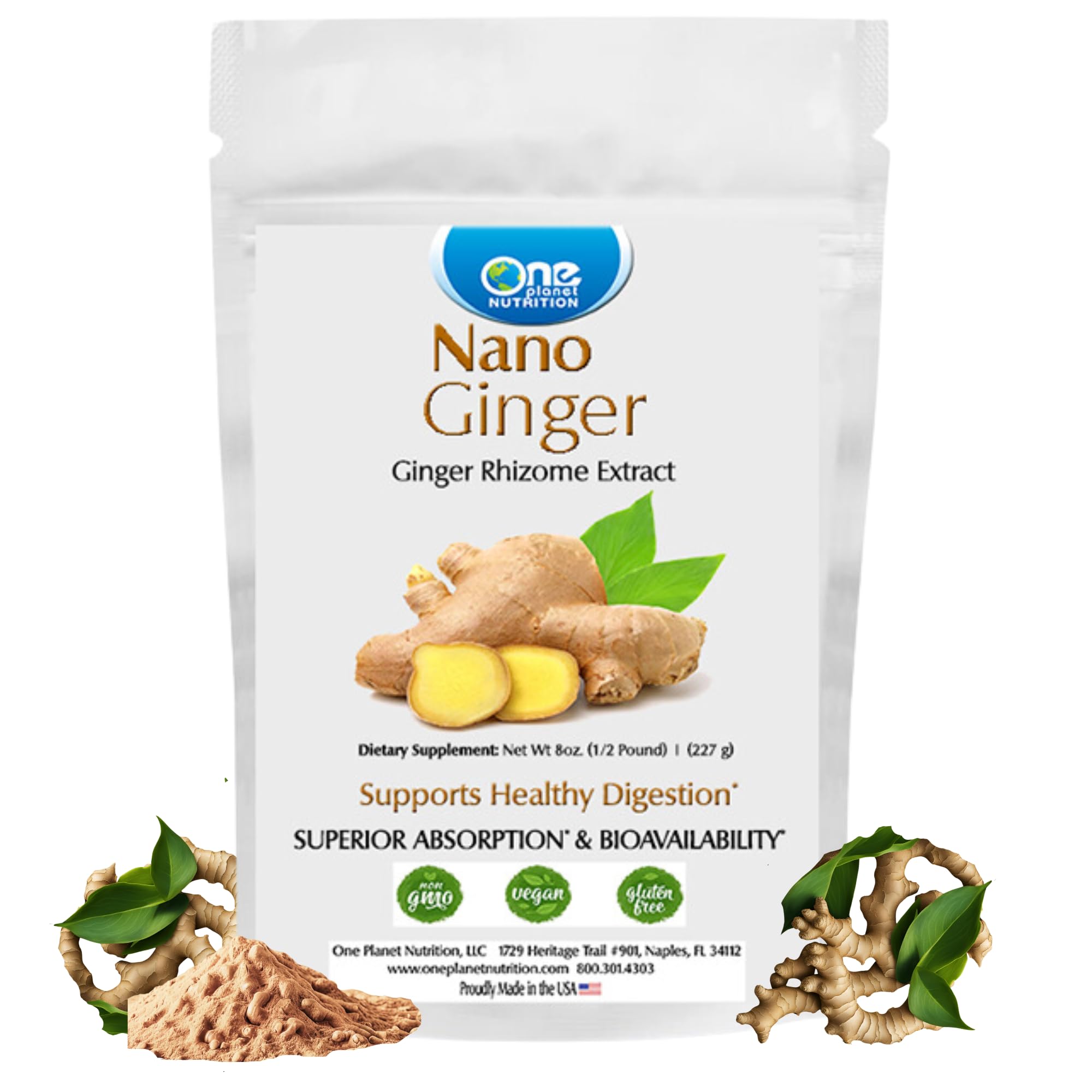 One Planet Nutrition Ginger Root Powder Extract