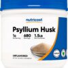 frasco polvo psyllium nutricost 1.5 libras sin gluten