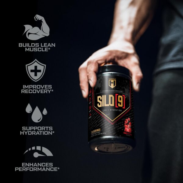 Version 1.0.0 Frasco o envase SILO9 polvo