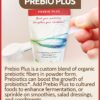 Envase Prebio Plus Cutting Edge Cultures mezcla de fibras prebióticas orgánicas