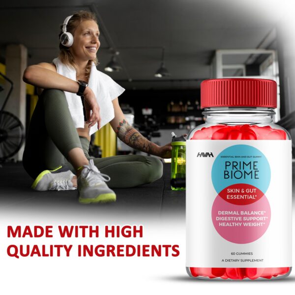 Frasco PrimeBiome 180 gomitas