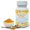 Frasco de Probiotic Ultra suplemento integral prebióticos probióticos
