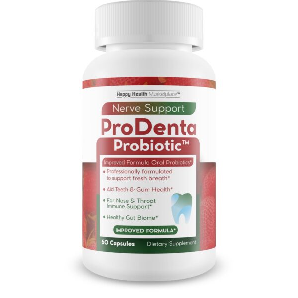 Frasco probiótico dental ProDenta 60 cápsulas