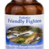 Frasco de probiótico Friendly Fighters Pro 30 cápsulas