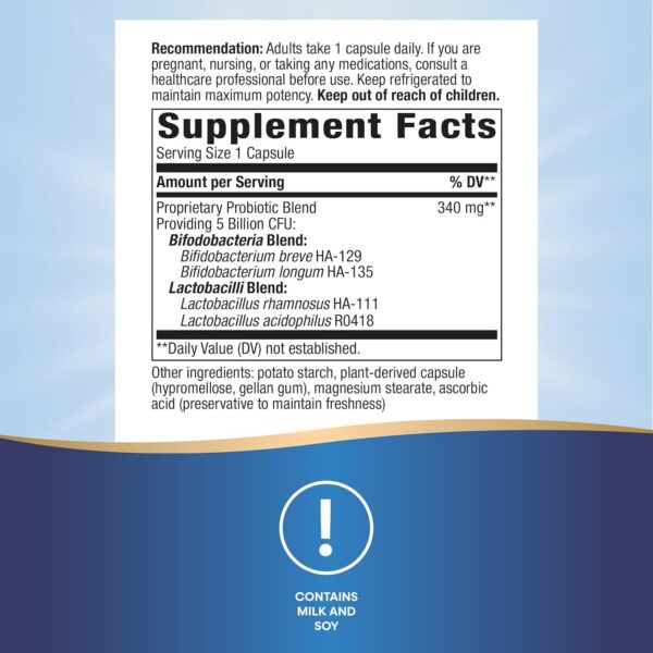 Version 1.0.0 Frasco del probiótico Nature's Way Primadophilus Bifidus 90 cápsulas