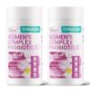 Frasco de probióticos para mujeres DrBioCare con extracto de ashwagandha