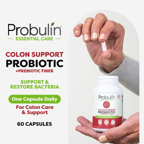 Frasco Probulin Colon Support suplemento probiótico