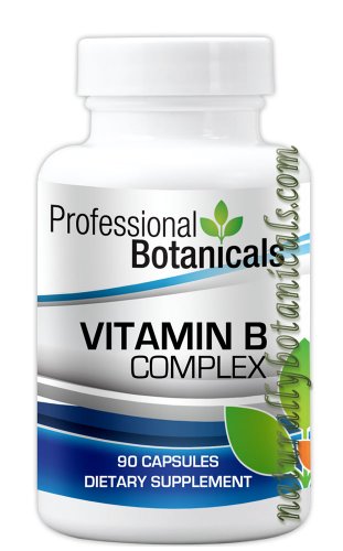 Frasco Professional Botanicals Complejo Vitamina B 90 cápsulas