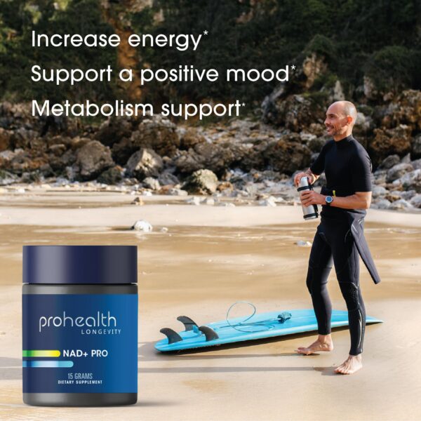 Frasco ProHealth NAD+ Pro polvo para sublingual