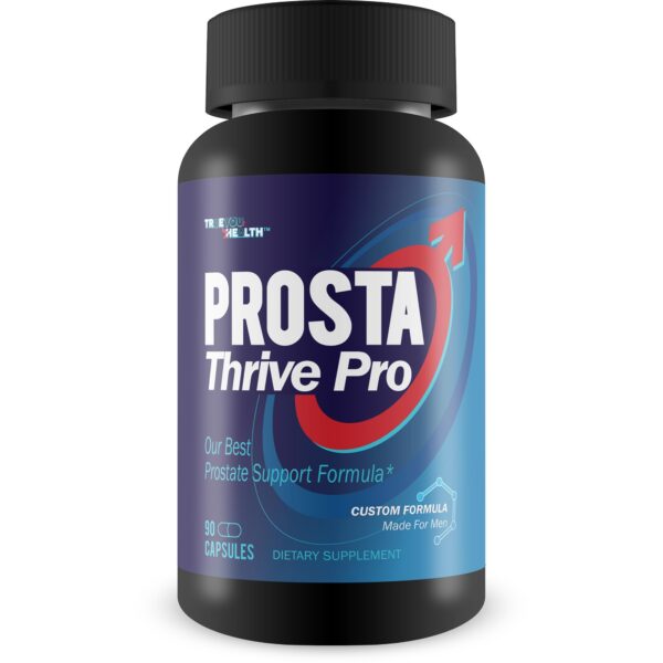 Version 1.0.0 Frasco de Prosta Thrive Pro suplemento natural para próstata masculina