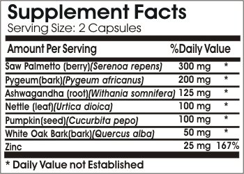 Version 1.0.0 Suplemento natural Prostate Max para soporte próstata hombre