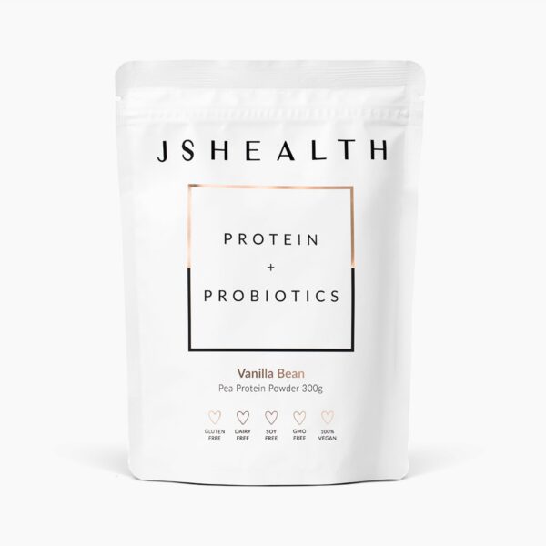 Version 1.0.0 Frasco de proteina de guisante vegana JSHealth