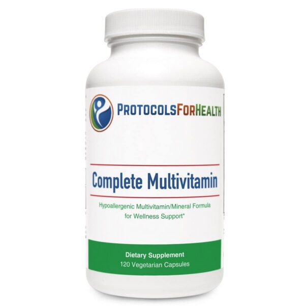 Version 1.0.0 Frasco Protocols for Health multivitamínico completo 120 cápsulas vegetales