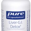 Frasco Pure Encapsulations Liver-G.I. Detox 60 cápsulas