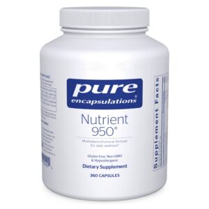 Version 1.0.0 Frasco Pure Encapsulations Nutrient 950 360 cápsulas