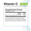 Frasco Puregen Labs Vitamina C 250mg para inmunidad