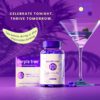 Frasco purple tree multivitaminico post-celebracion vista frontal