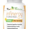 Frasco RaeSun Botanics Infinergy 120 cápsulas para energía