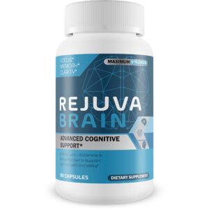 Frasco deRejuva Brain suplemento cognitivo con Bacopa y L-Glutamina
