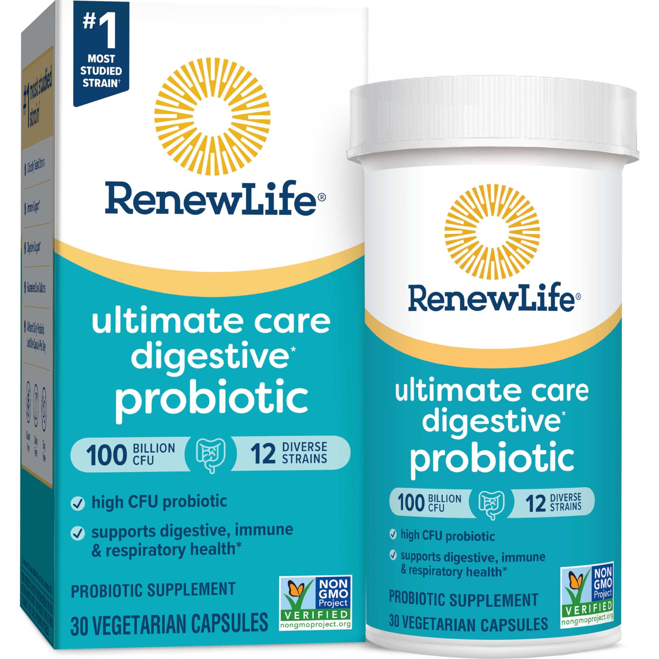 Probiotics, 100 Billion CFU