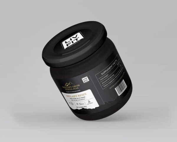 Version 1.0.0 Frasco de resina Shilajit Liv Fit pura 30g Himalaya