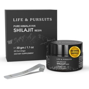 Version 1.0.0 Frasco resina Shilajit pura Life & Pursuits Himalaya