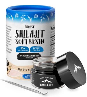 Frasco de resina suave Shilajit del Himalaya 15ml Pure Himalayan