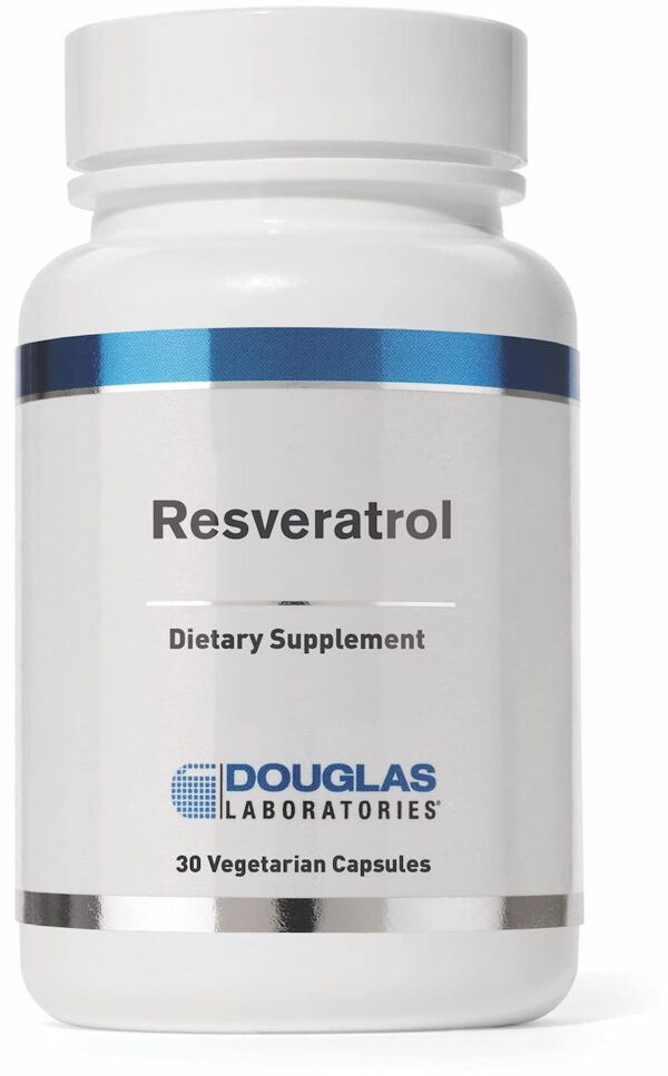 Frasco de Resveratrol Douglas Laboratories