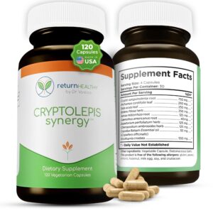 Frasco de Return Healthy Cryptolepis Synergy