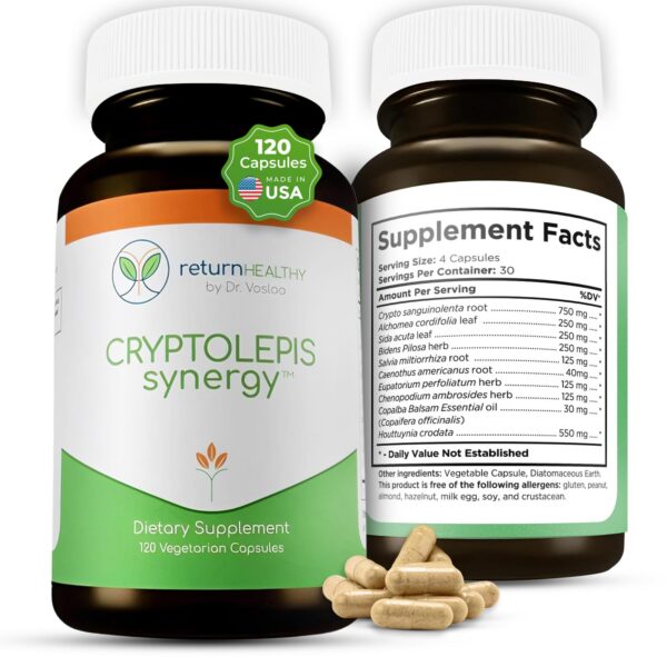 Version 1.0.0 Frasco de Return Healthy Cryptolepis Synergy