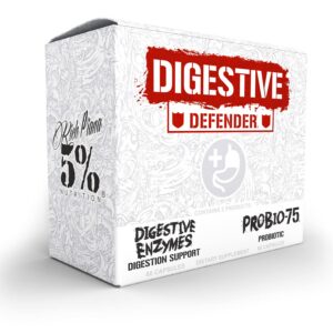 Frasco de Rich Piana Digestive Defender