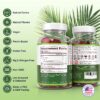 Frasco de Saw Palmetto vegano Purify Life etiquetas claras
