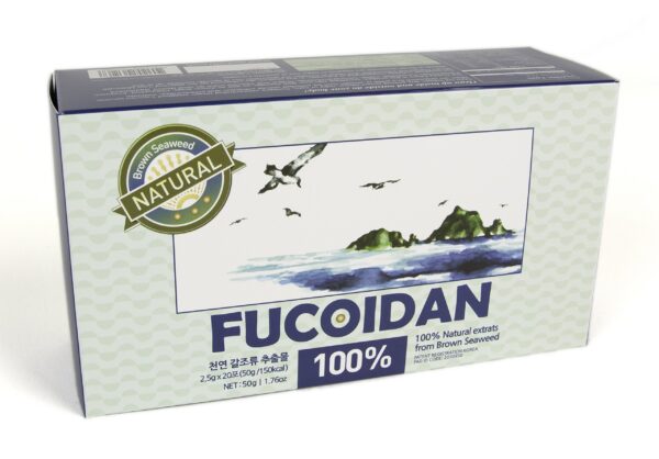Version 1.0.0 Frasco SeaHerb Fucoidan suplemento natural de alga parda