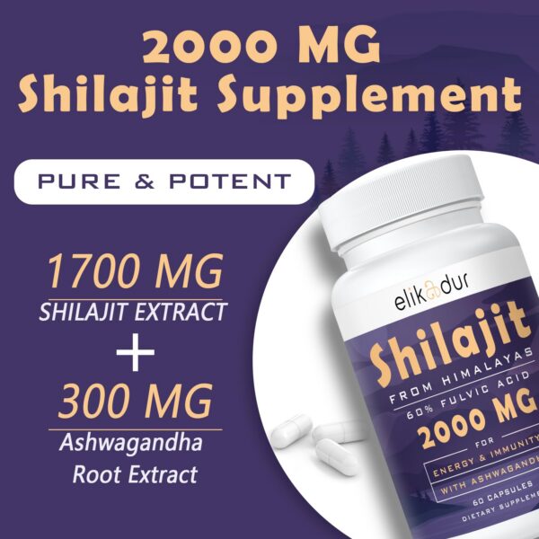 Frasco de Shilajit Elikadur