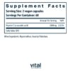 Frasco sin tapa Vital Nutrients Vitamina C 1000mg
